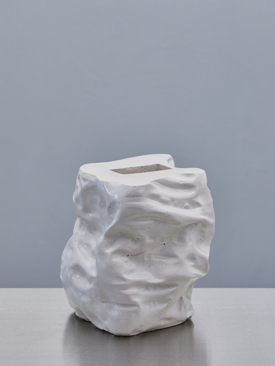 Ваза "Wavy Vase" Экрю