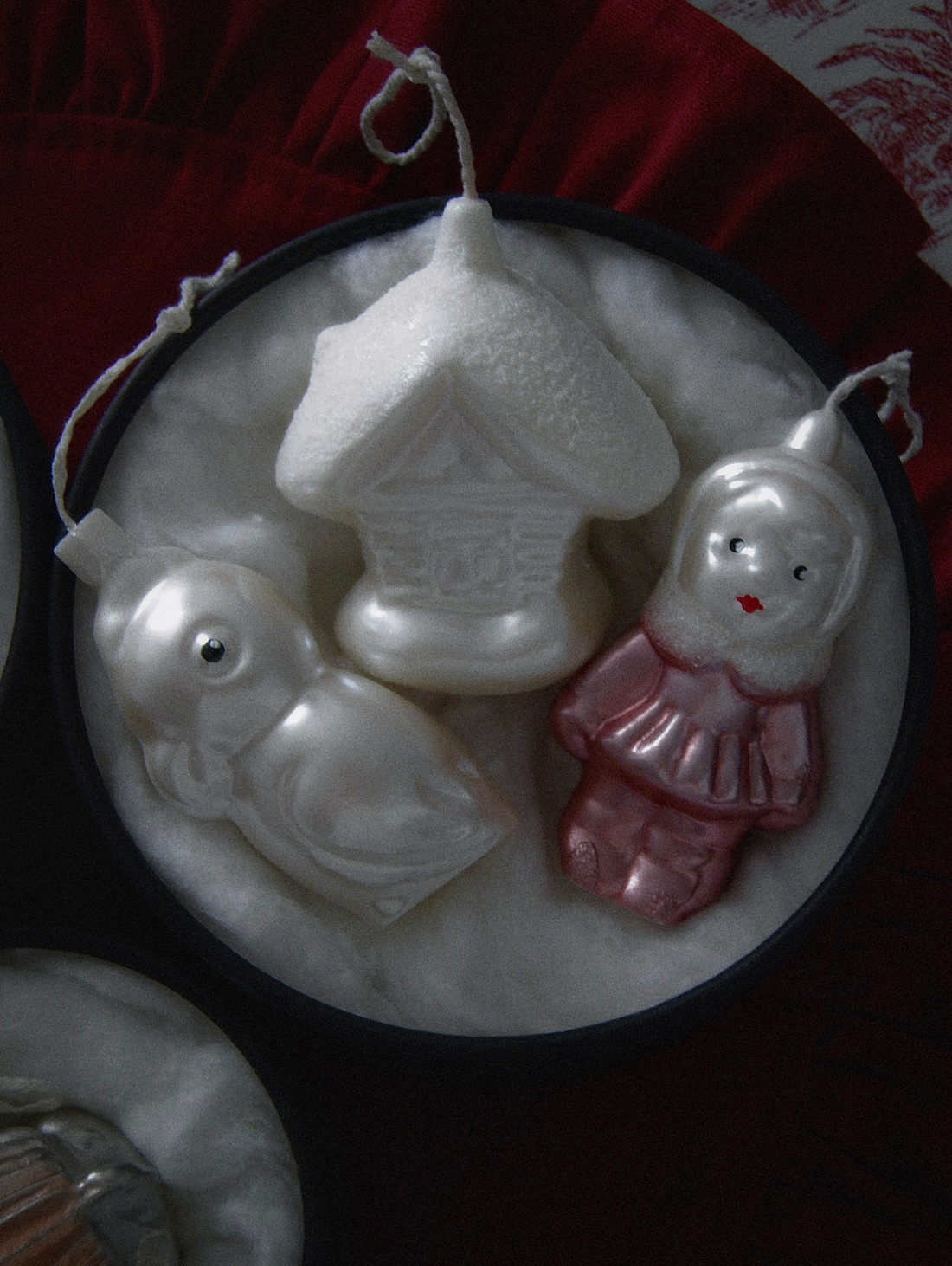 Набор свечей "Советские ёлочные игрушки #3" - фотография товара