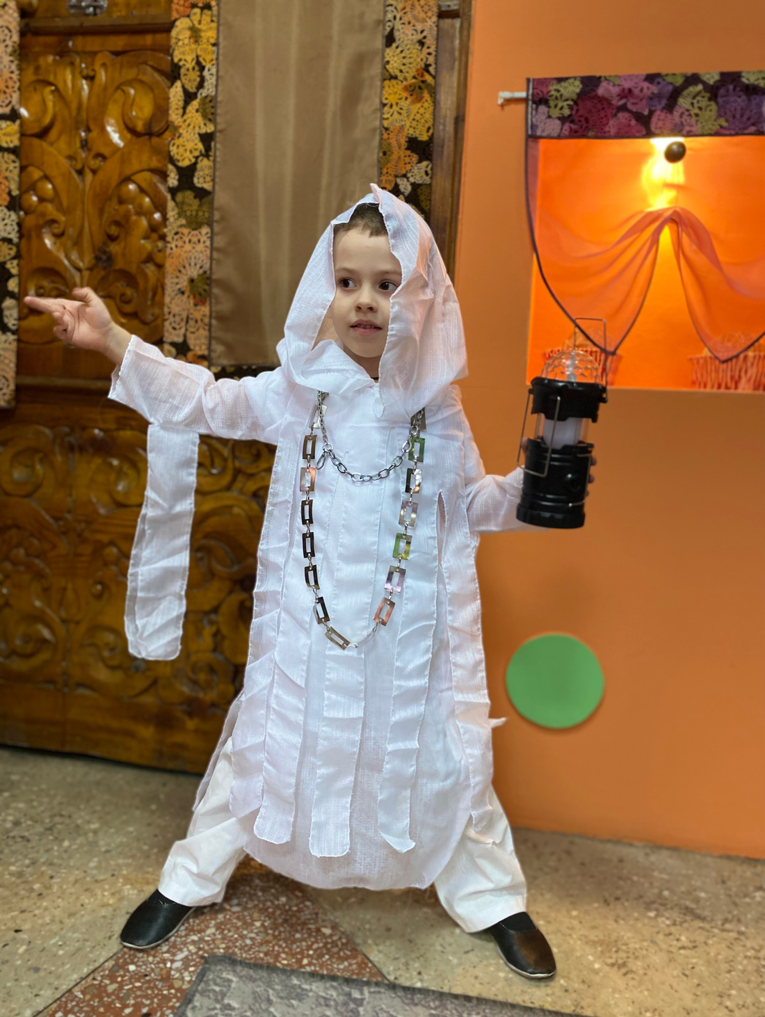 Карнавальный костюм "Призрак" 3-5 лет - фотография товара