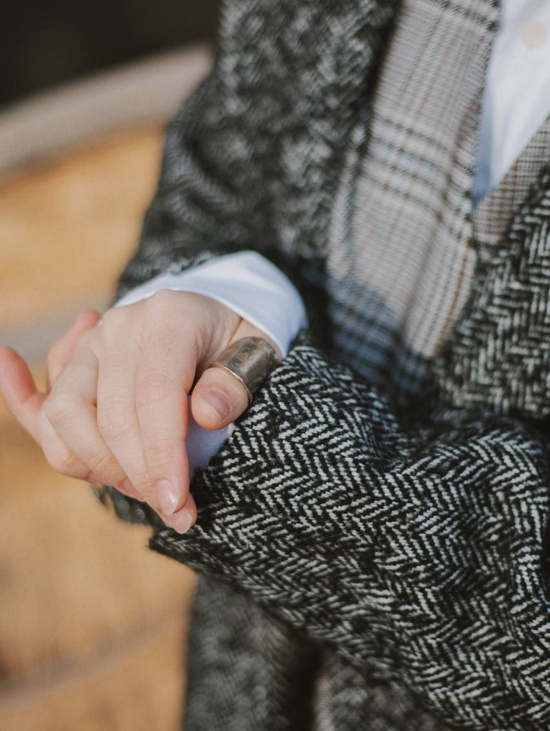 Пиджак «Гольф» в ёлочку