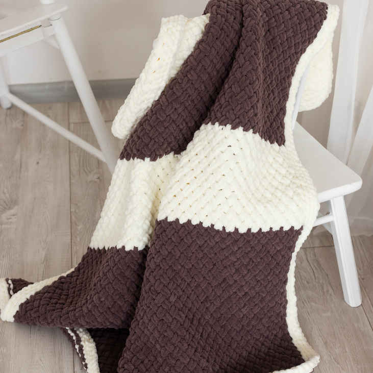 Плед "Шоколадный замок"