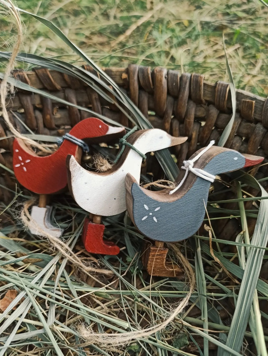 Елочная игрушка "Уточка малая"