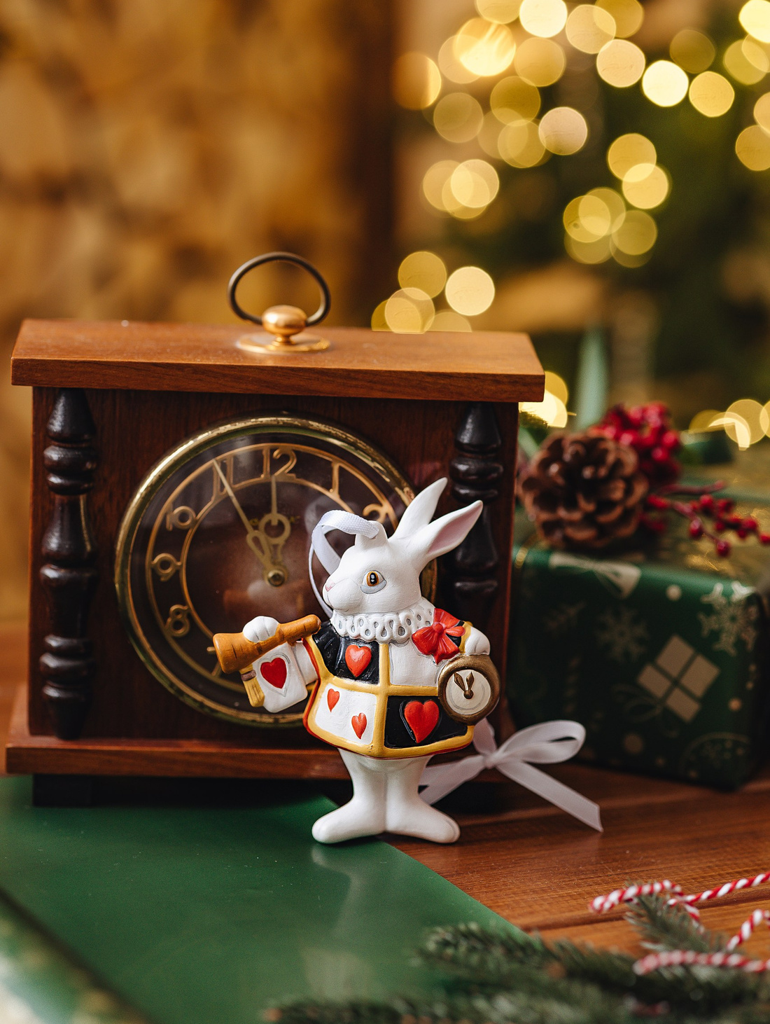 Ёлочная игрушка "Кролик" - фотография товара