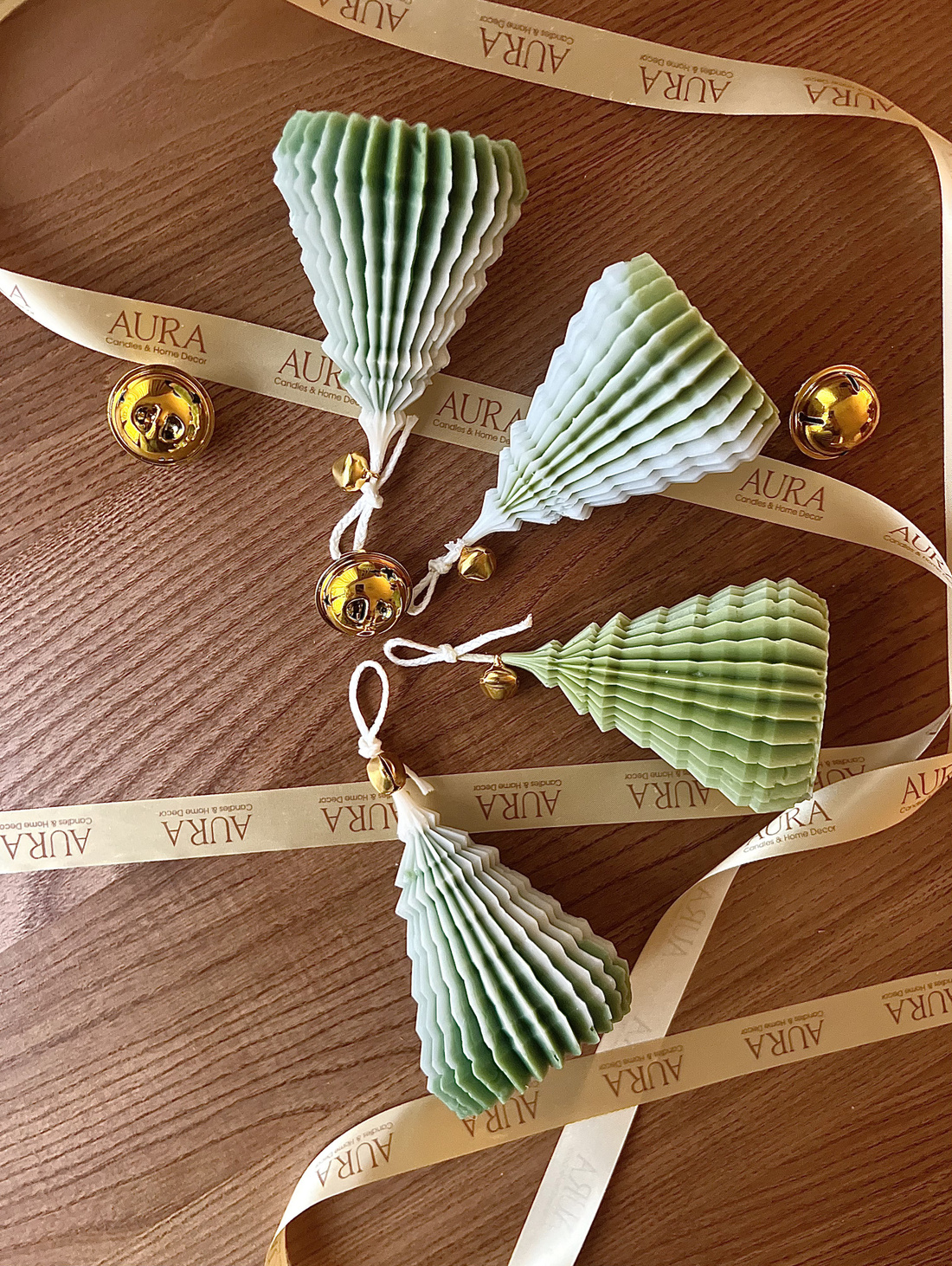 Новогодняя свеча елочка - фотография товара