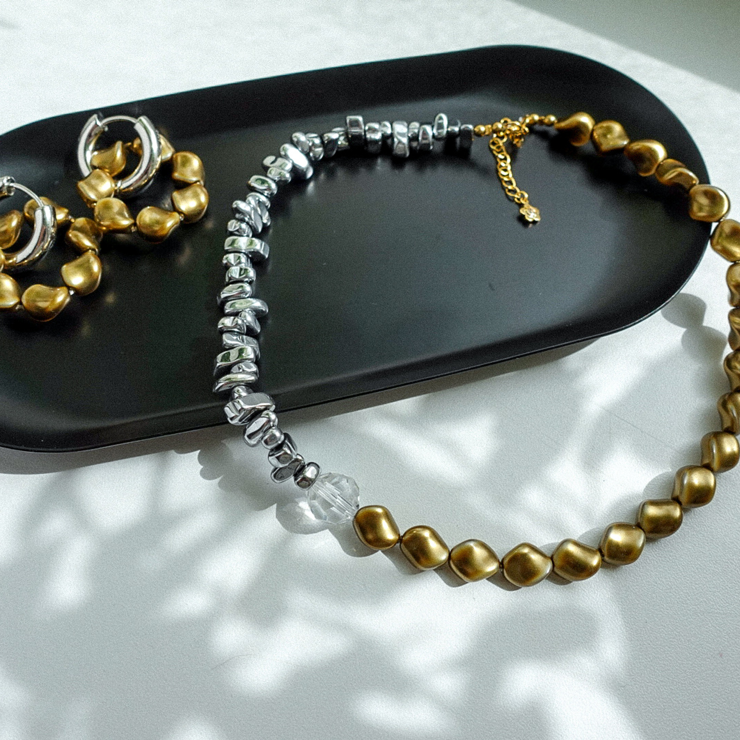 Жемчужный комплект - фотография товара