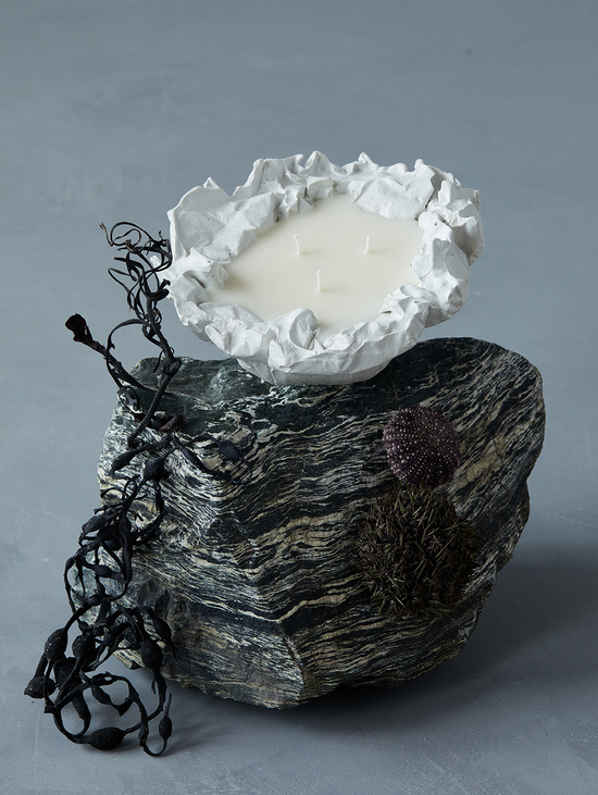 Аромасвеча "Oyster Candle" Белый