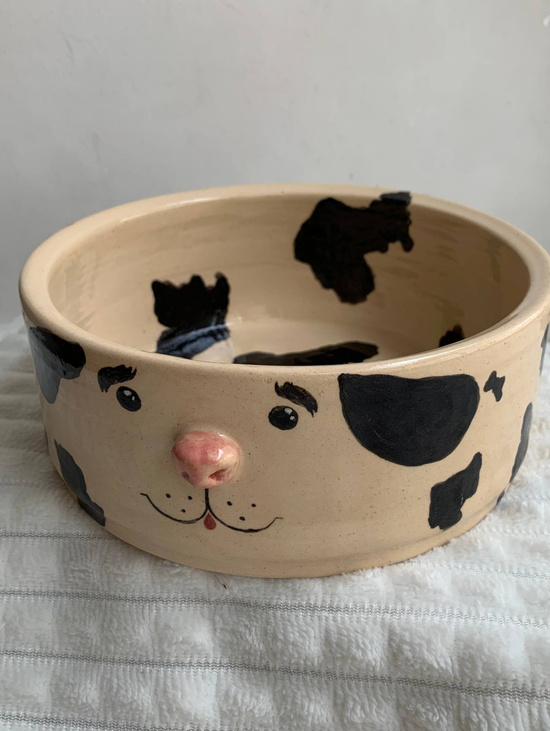 Тарелка глубокая/миска "Песик"