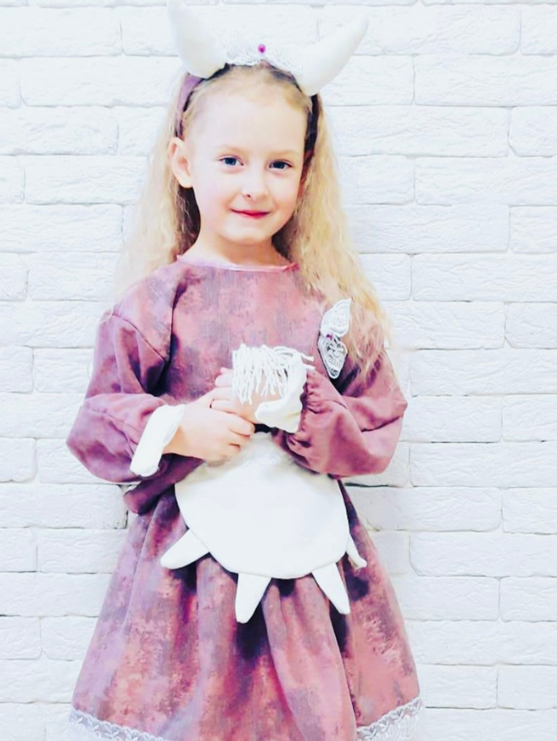 Карнавальный костюм "Корова" 4-6 лет - фотография товара