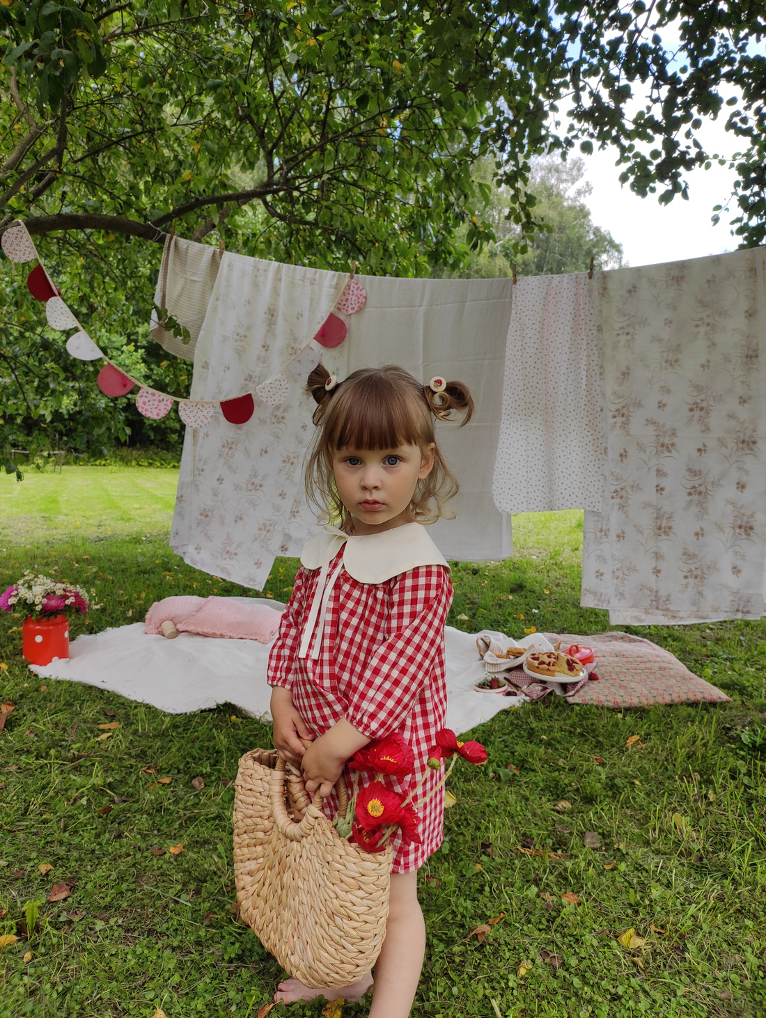 Резинки для волос "Mini". Клубничные истории - фотография товара