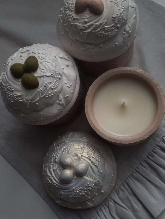 Свеча "Пасхальный кулич"