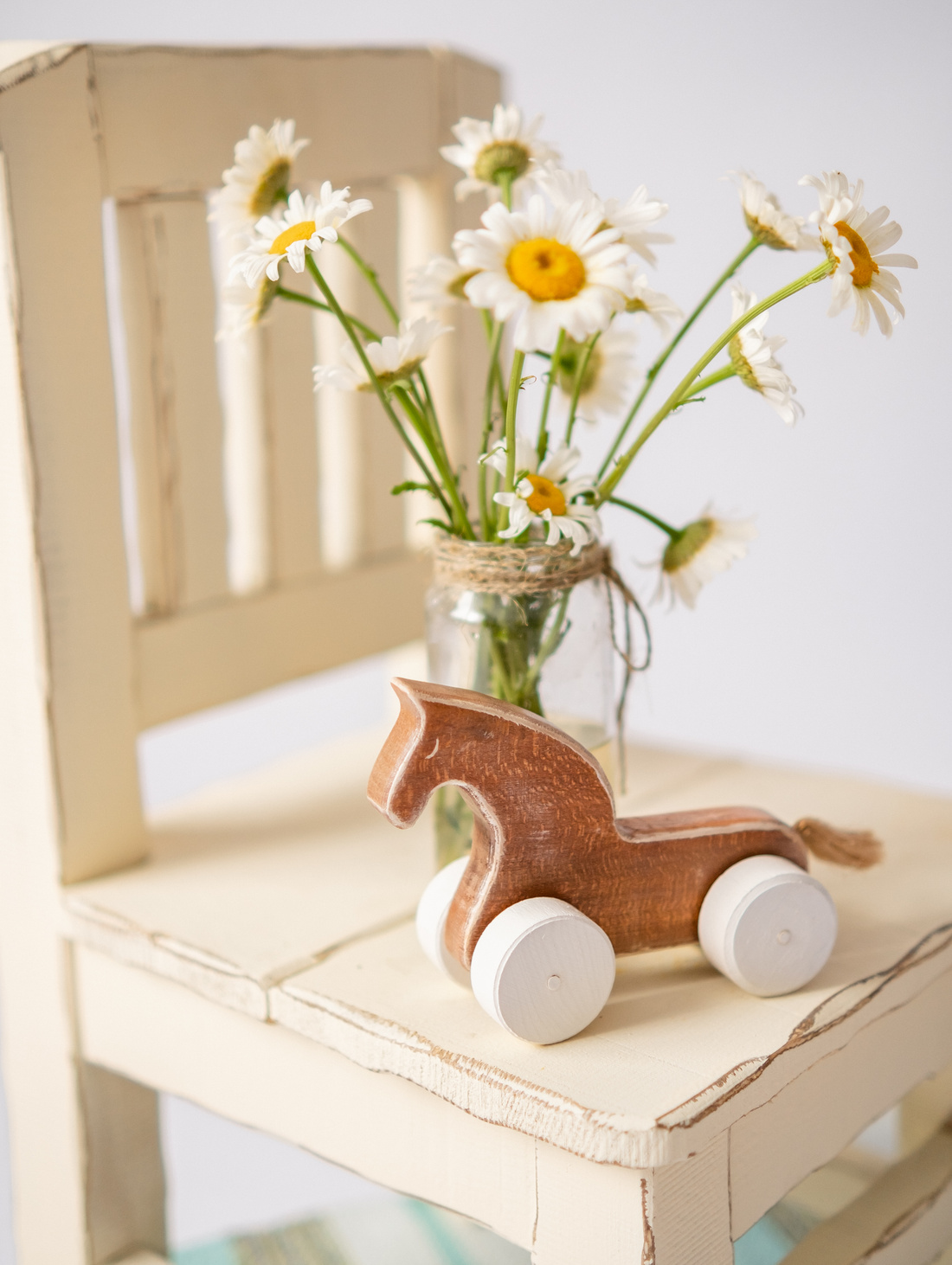 Игрушка-каталка "Лошадка" - фотография товара