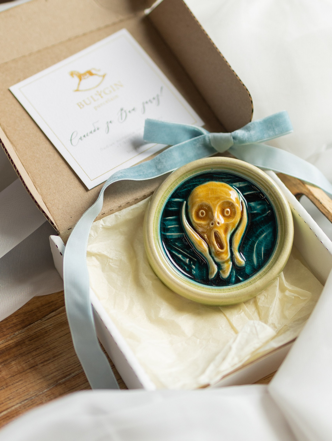 Изразец "Мунк" - фотография товара