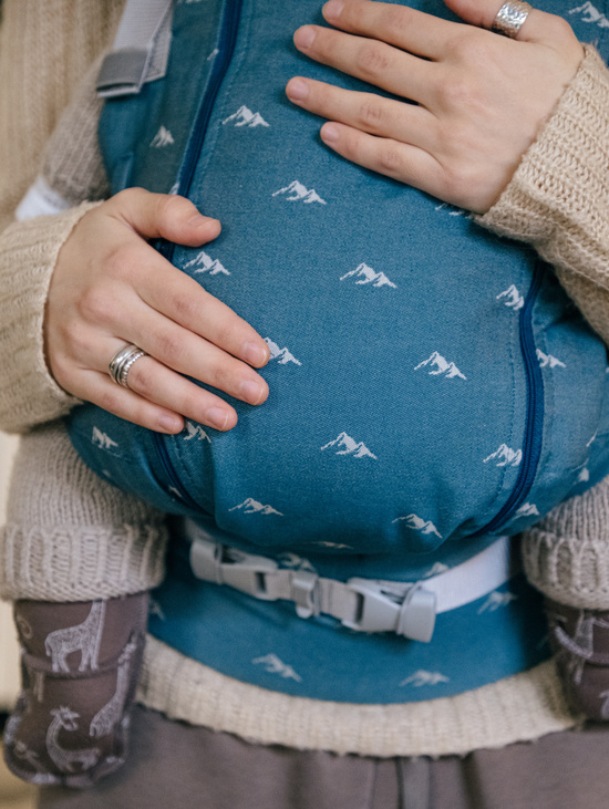 Эрго-рюкзак с рождения "Светоч", расцветка Саяны