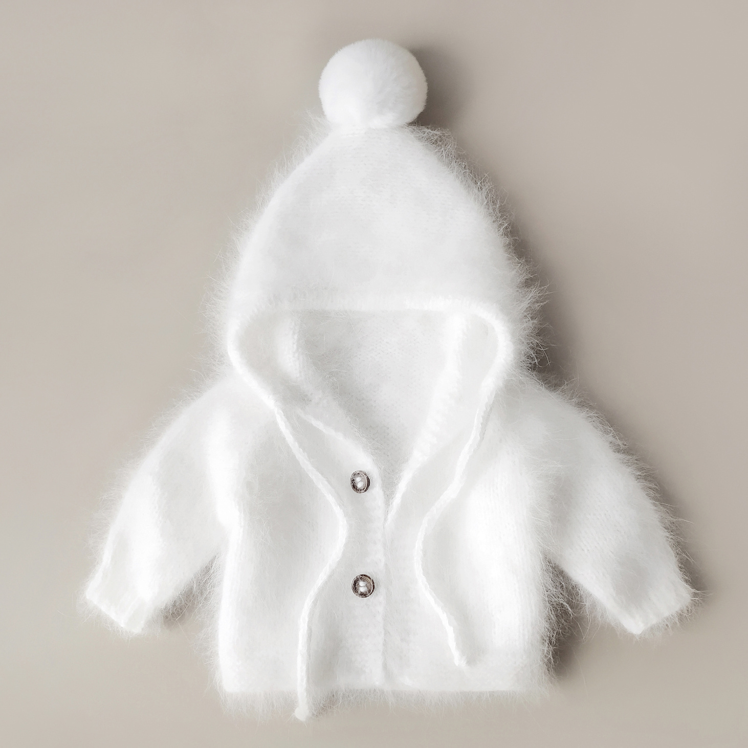 Кардиган детский с капюшоном - фотография товара