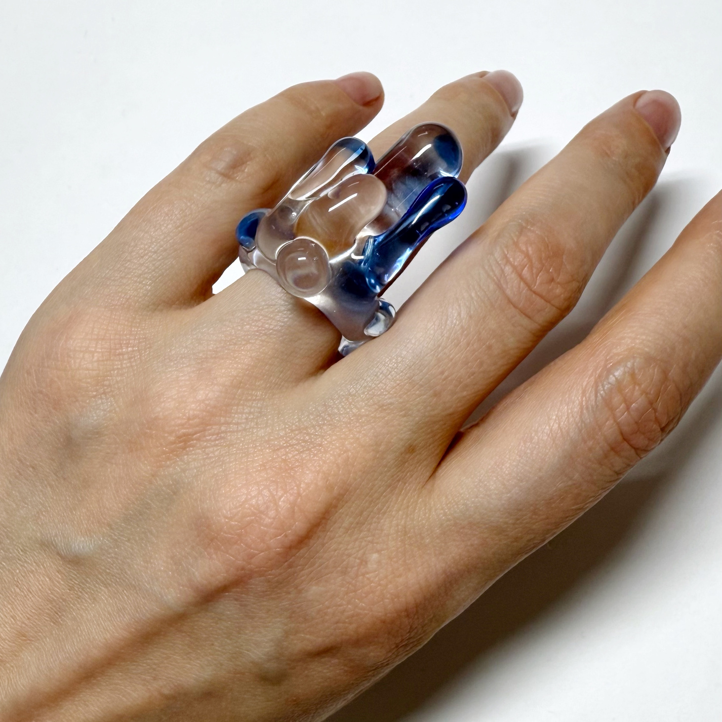 Кольцо KISEL’ blue - фотография товара