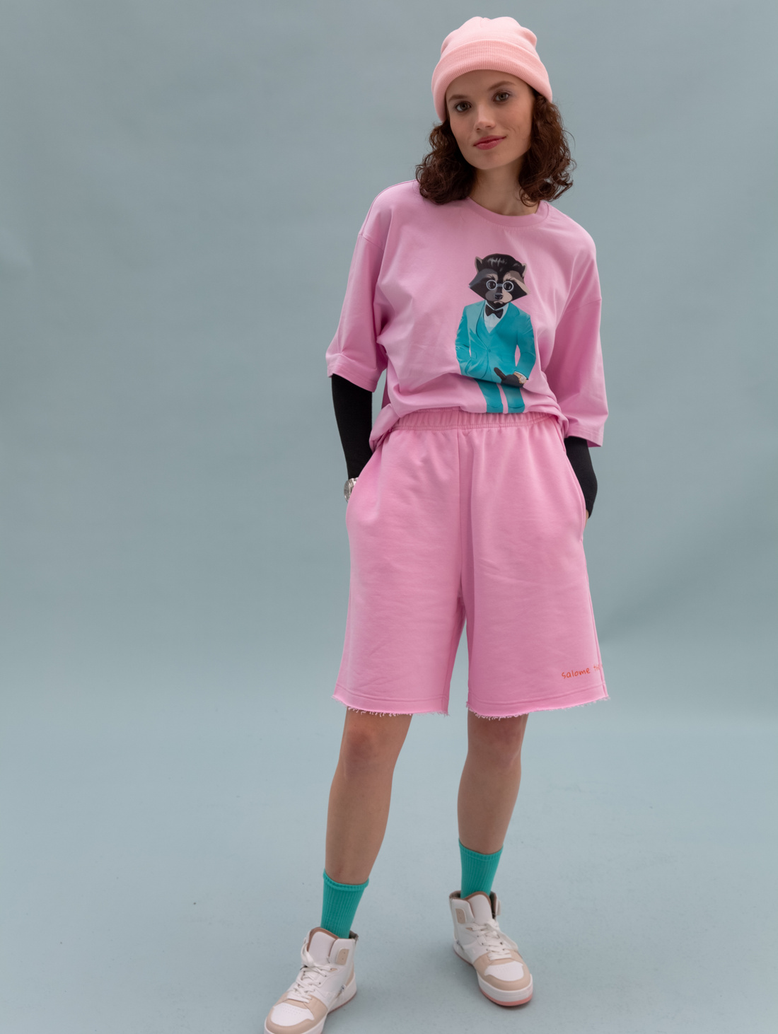 Шорты SHORTS FIRST PINK - фотография товара