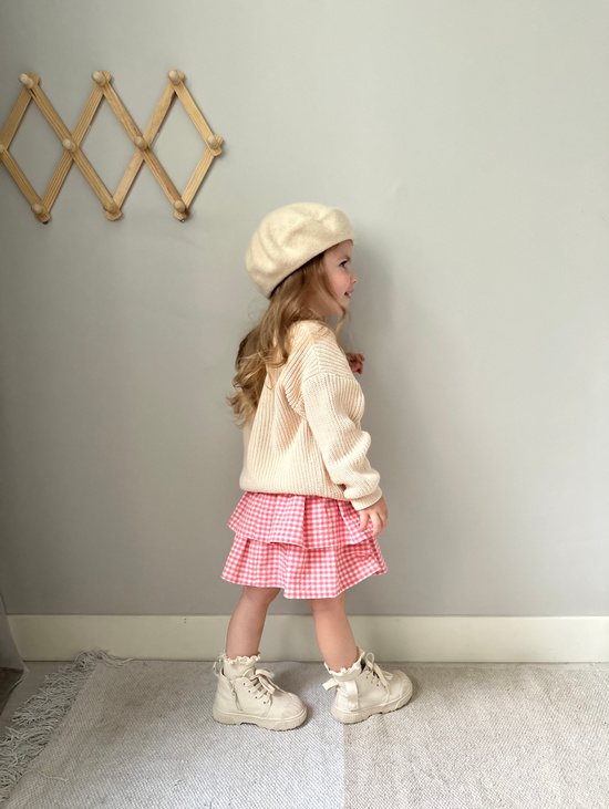 Юбка «мини» с оборками