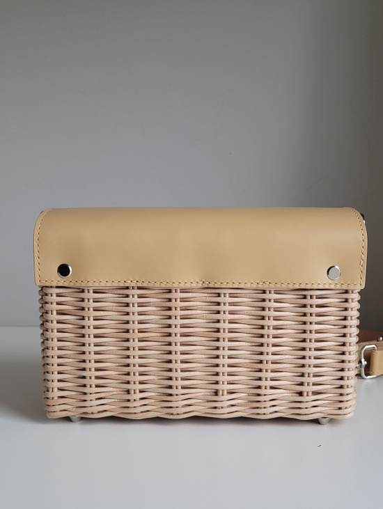 Сумка плетеная кросс-боди "Келли"