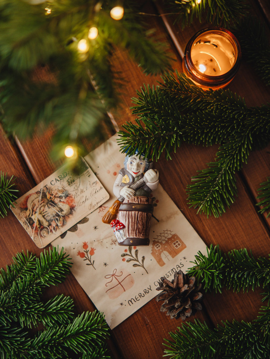 Ёлочная игрушка "Баба Яга"