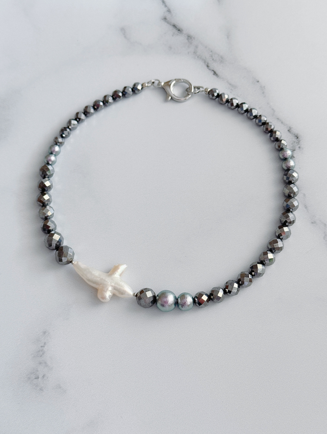 Чокер из терагерца «Невесомость» - фотография товара