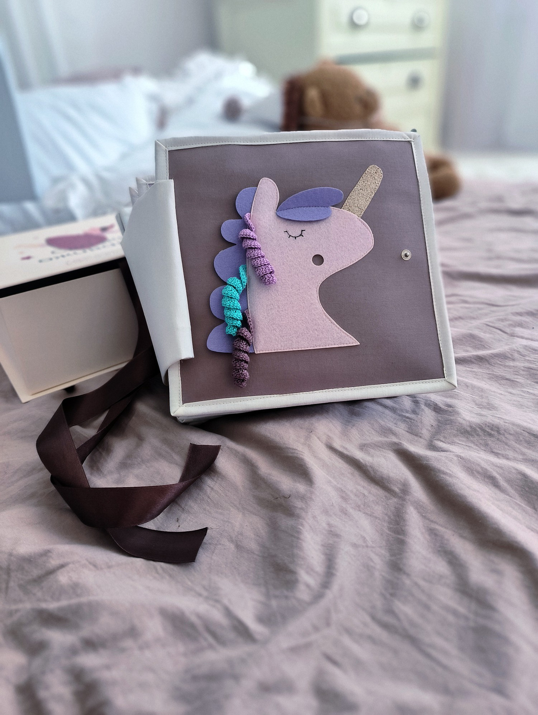 Кукольный домик из фетра over size - фотография товара