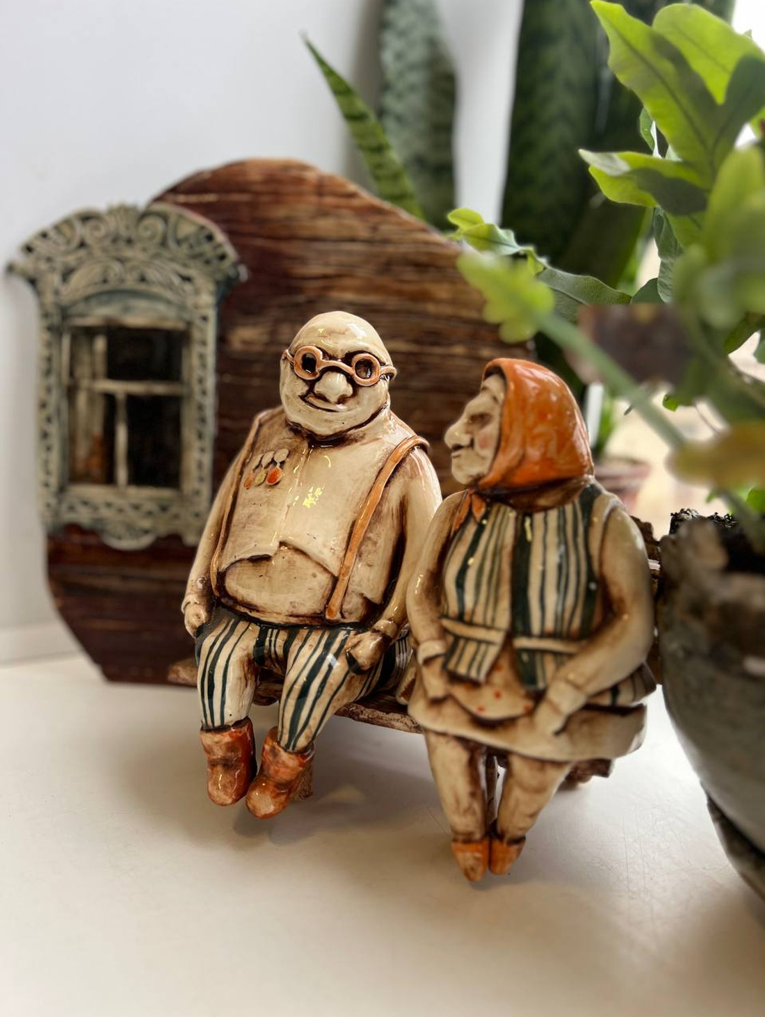 Скульптурная группа "Настальгия" - фотография товара