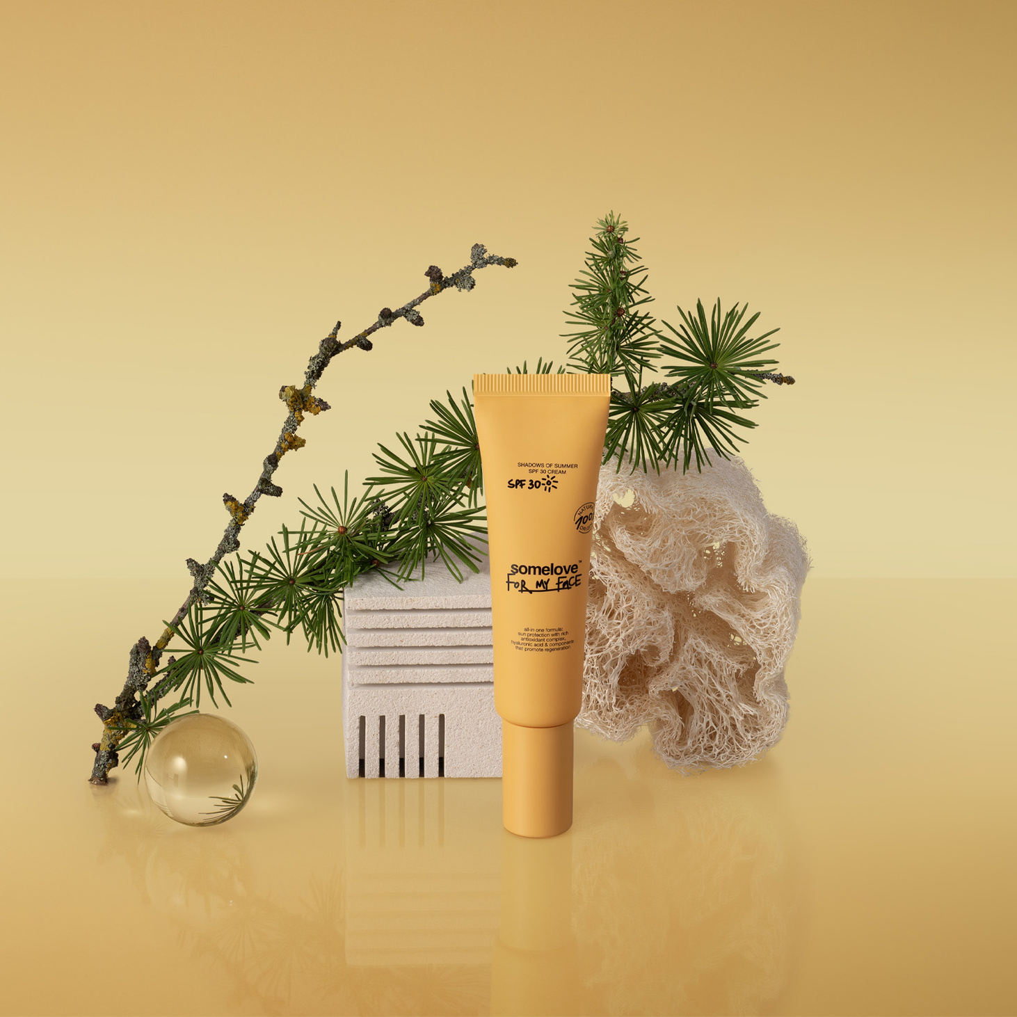 Увлажняющий солнцезащитный крем с антиоксидантами shades of summer SPF 30 - фотография товара