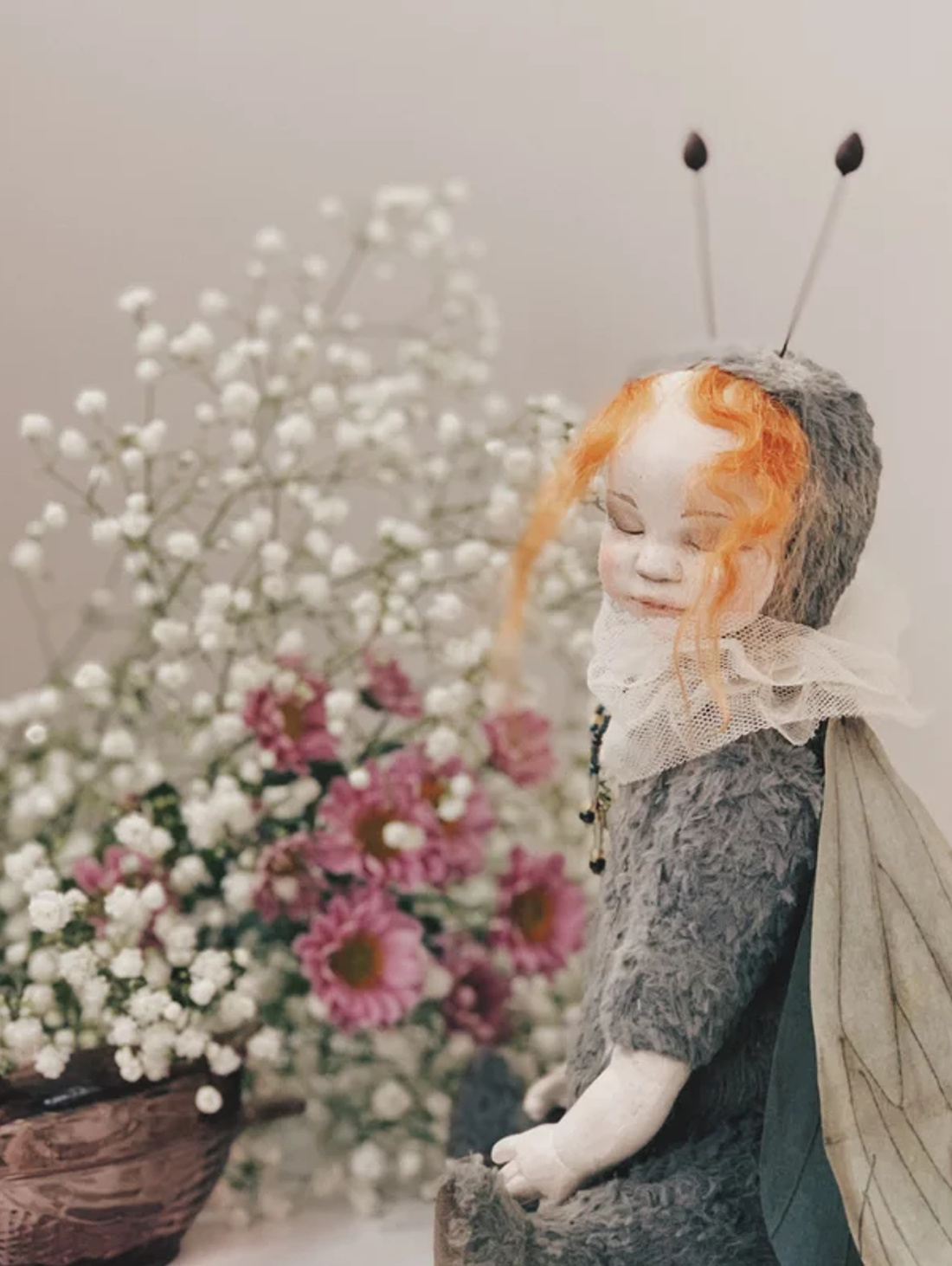 Кукла тедди-долл "Капустница" - фотография товара