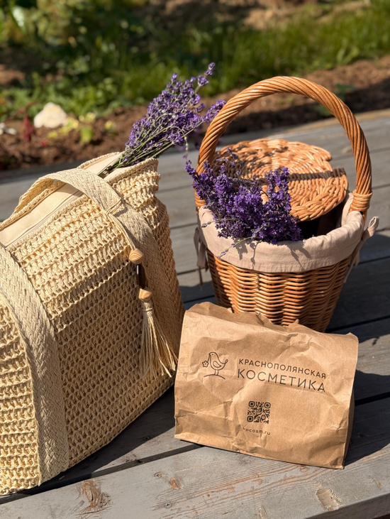 Плетеная сумка корзина в стиле Биркин