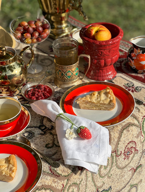 Кольца для салфеток «Клубника»