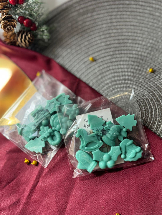 Ароматические фигурки «Wax melts» с ароматом «Морозный можжевельник»