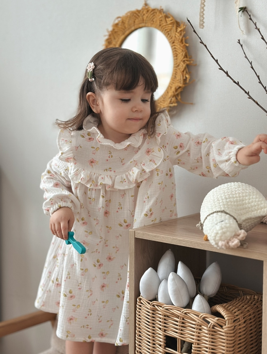 Платье "Амели" из муслина