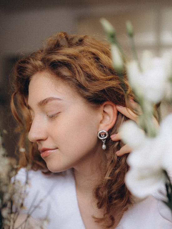 Серьги "Бублики"