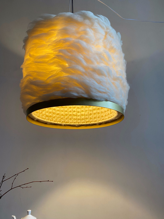 Светильник мягкий из шерсти мериноса