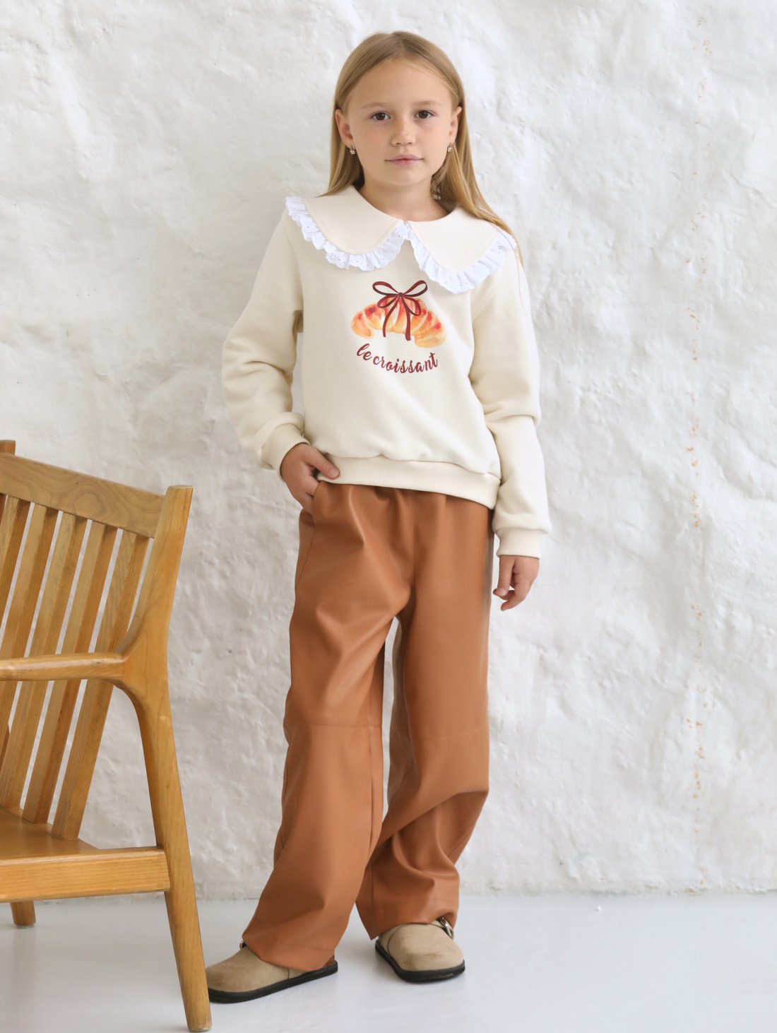 Брюки из экокожи - фотография товара