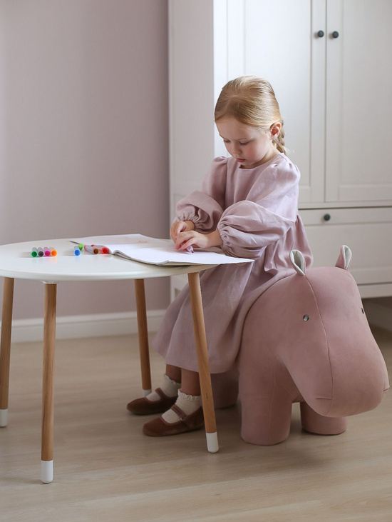 Детский пуфик-игрушка Бегемот