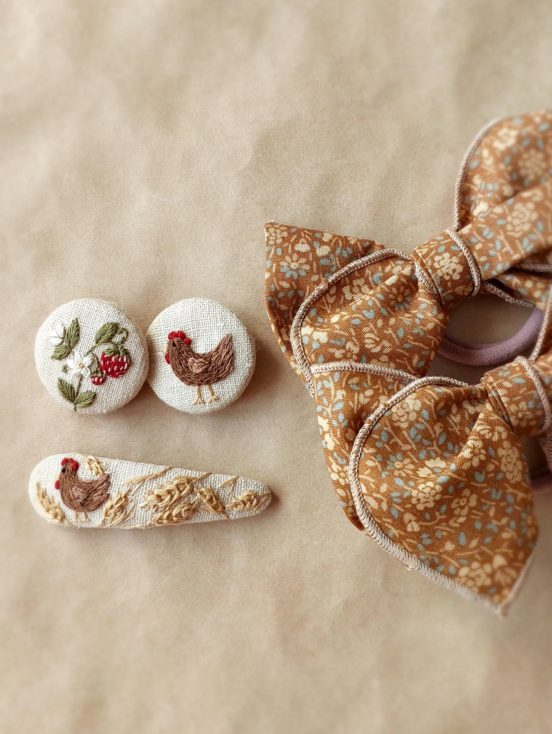 Набор аксессуаров "Летнее счастье" - фотография товара