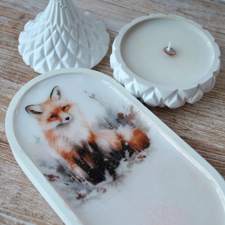 Свеча ароматическая "Лиса"