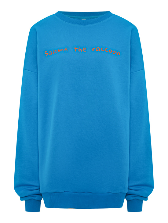 Свитшот SWEATSHIRT LONG SLEEVE NAME BLUE - фото товара
