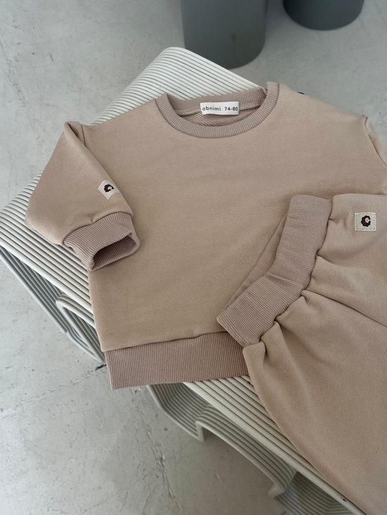 Штанишки Comfort Nude из футера