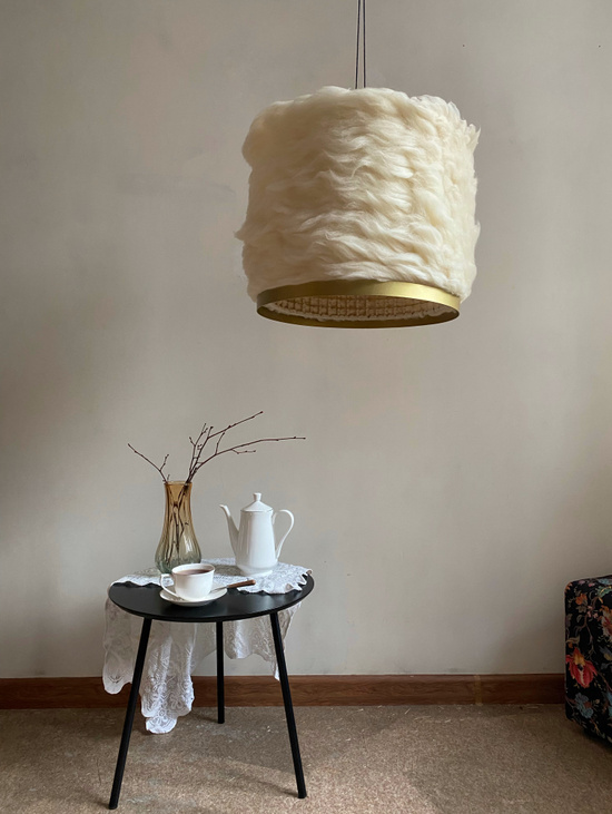 Светильник мягкий из шерсти мериноса