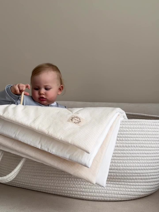 Set Newborn «Бежевая полоска»