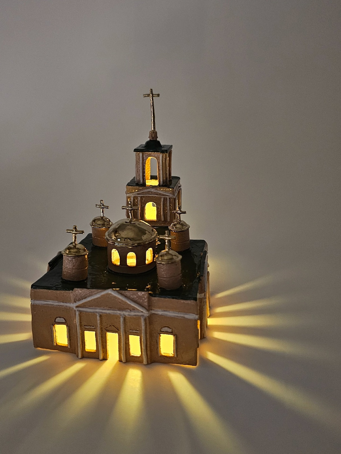 Подсвечник в виде вашего любимого храма - фотография товара