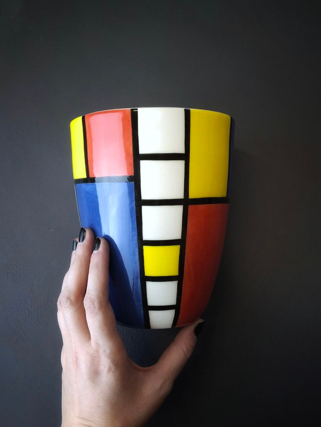 Ваза Кашпо Пит Мондриан - фотография товара