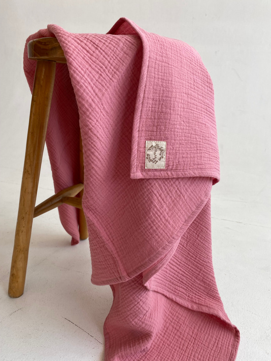 Муслиновая пеленка "Ягодный"