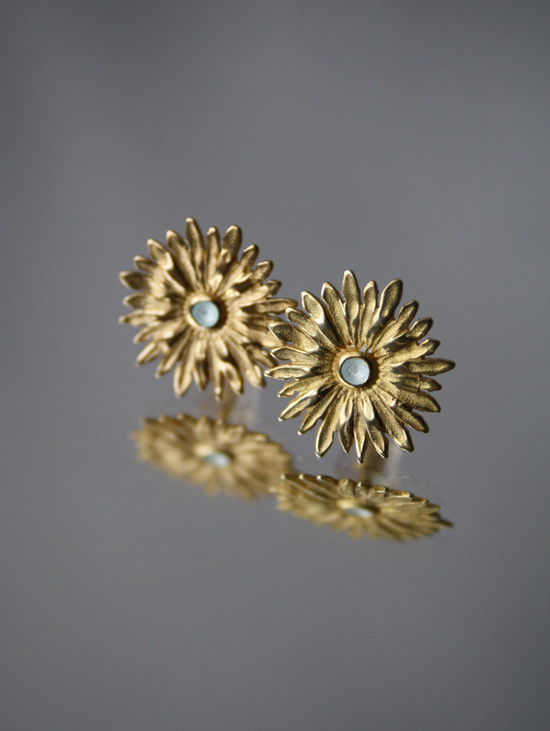 Серьги "Астры"