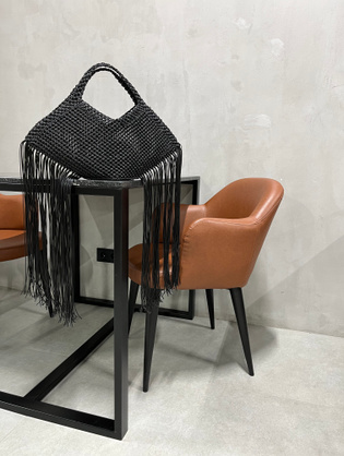 Плетеная макраме сумка с бахромой  “OSLO BAG”