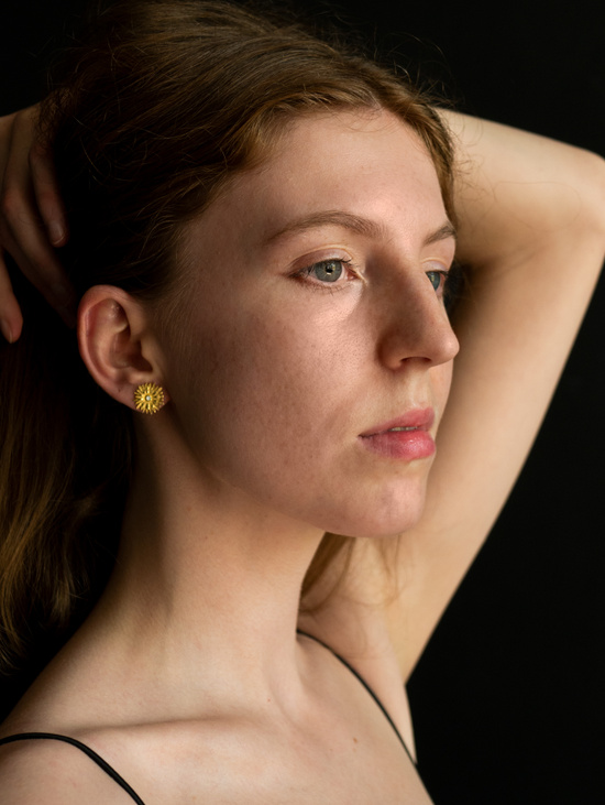 Серьги "Астры"