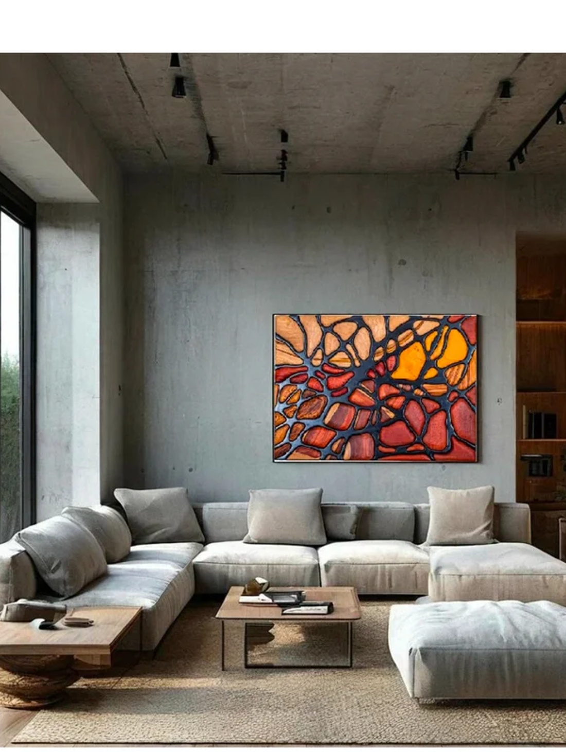 Панно "Нейрографическая композиция N 3" - фотография товара