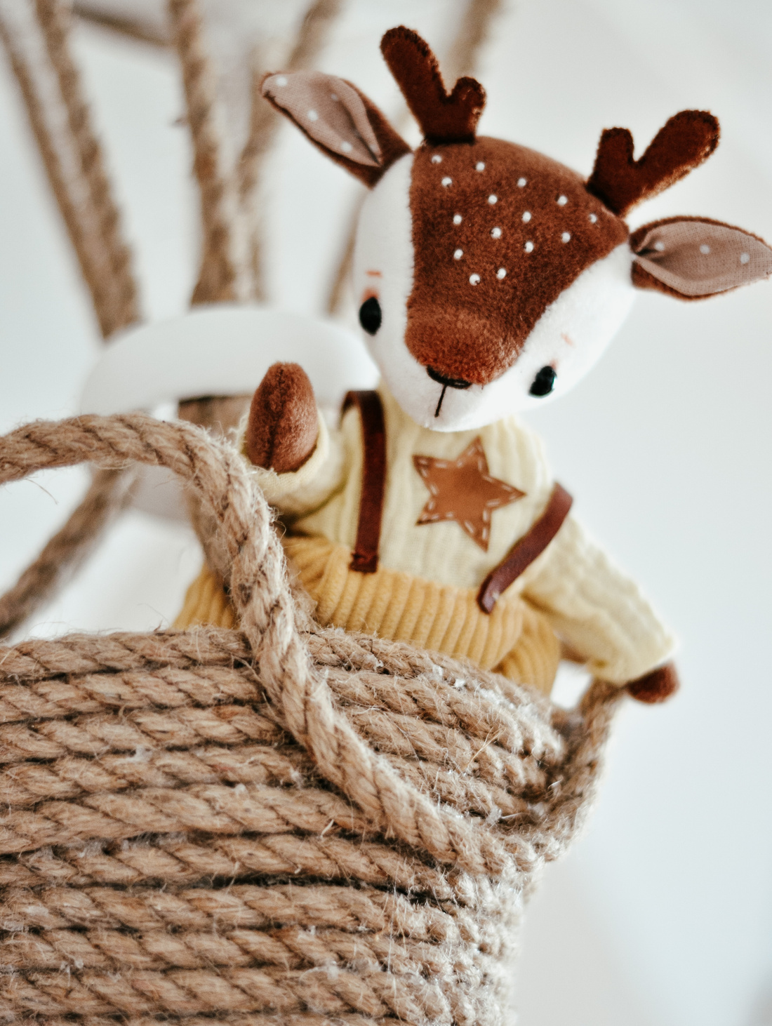 Игрушка "Оленёнок" - фотография товара